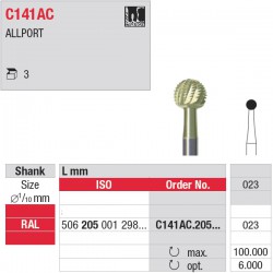 C141AC.205.023 - Fraise à os - RAL