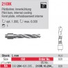 210IK.16.204.028 Foret pilote, refroidissement interne