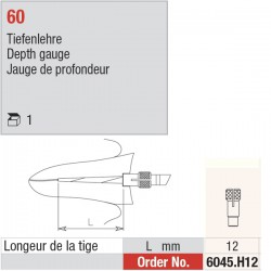 6045.H12 - Jauge de profondeur