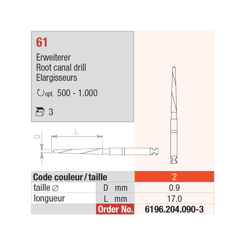 6196.204.090 - Elargisseur D:0.9