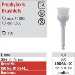 1250RA - Prophylaxis Brushlets