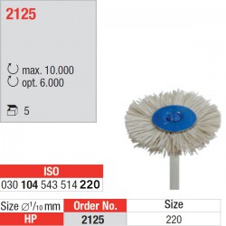 2125.220 - Brossette à polir pour composites