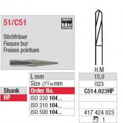 Fraises pointues - C514.023HP