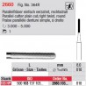 Fraise parallèle denture simple, à droite - 2660.103.010