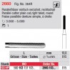 Fraise parallèle denture simple, à droite - 2660.103.015