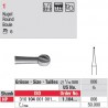 Fraise en acier ronde - 1.104.006