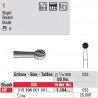 Fraise en acier ronde - 1.104.033