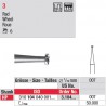 Fraise en acier roue - 3.104.007