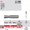 Fraise en acier cylindrique - 21.104.009