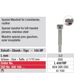 Mandrin spécial pour gauchers - L 4007HP