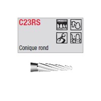 C23RS - conique mince ronde