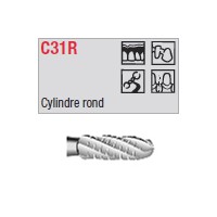 C31R - cylindrique croisée ronde