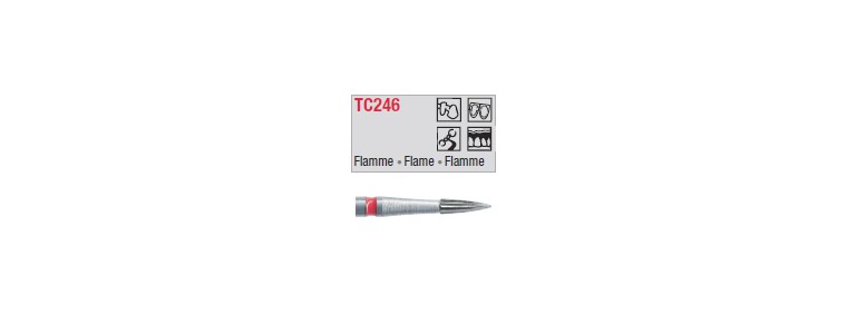 TC246 - flamme mince
