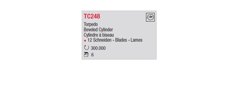 TC248 - Cylindre à biseau