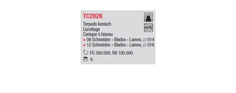 TC282K - Conique à biseau