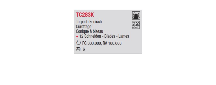 TC283K - Conique à biseau