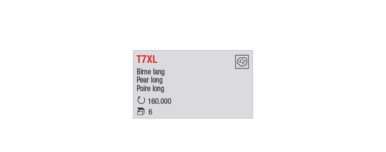 T7XL - Poire long