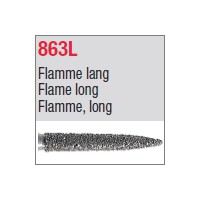 863L - Flamme, long