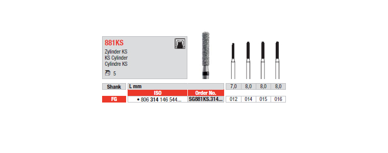881KS - Cylindre KS
