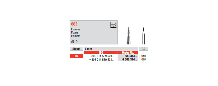 883 - Flamme