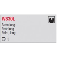 W830L - Poire, long