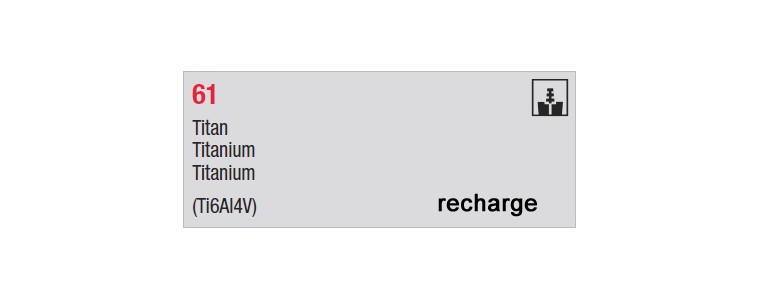 61 - recharges