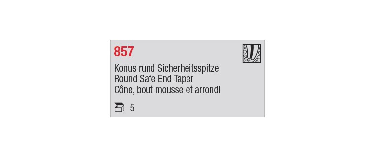 857 - cône long