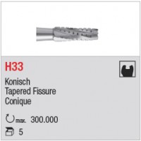 H33 - denture croisée standard