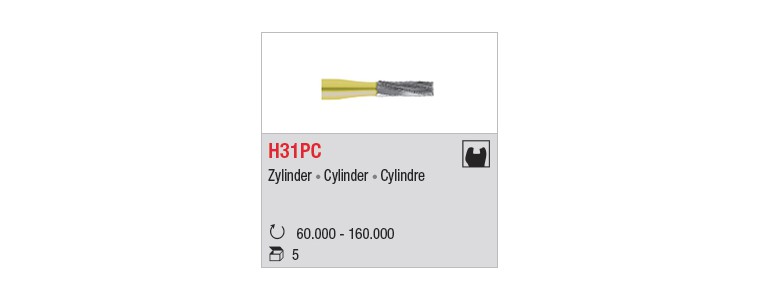 H31PC - cylindrique standard