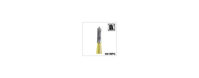 H31RPC coupe-couronne pour dépose d'amalgame et composite.
