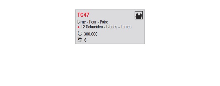TC47 - poire standard