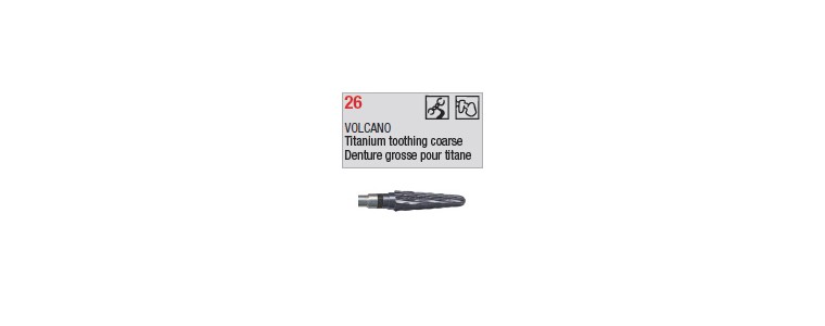 Volcano denture 26