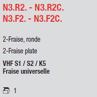 N3.R2. - N3.R2C. N3.F2. - N3.F2C.
