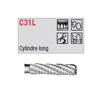 C31L - cylindrique croisée longue