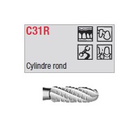 C31R - cylindrique croisée ronde
