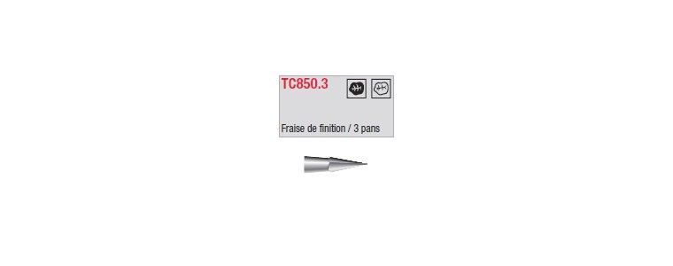 TC850.3 - finition 3 pans