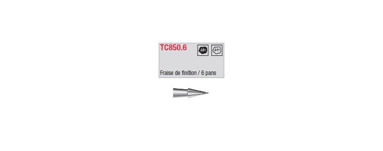 TC850.6 - finition 6 pans