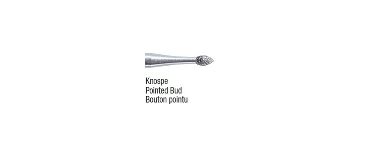 366 / 368 - bouton pointu