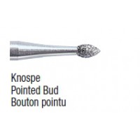 366 / 368 - bouton pointu