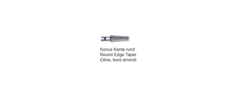 W846KR - cône bord arrondi