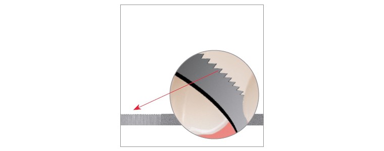 Strips diamantés