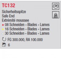 TC132 - Extrémité émoussée