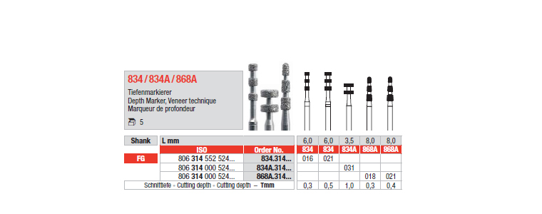 834 / 834A / 868A