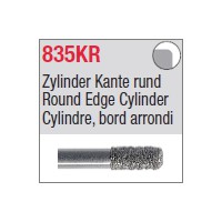 835KR - Cylindre, bord arrondi