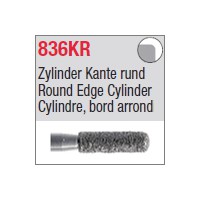 836KR - Cylindre, bord arrondi