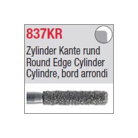 837KR - Cylindre, bord arrondi