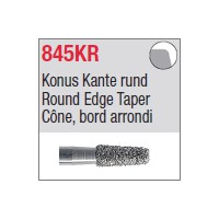 845KR - Cône, bord arrondi