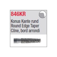 846KR - Cône, bord arrondi