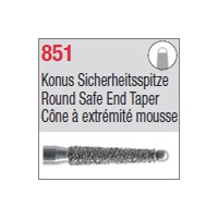 851 - Cône à extrémité mousse