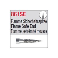 861SE - Flamme, extrémité mousse